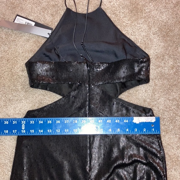 NWT Halston Heritage black sequin dress - Picture 3 of 3